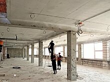 Детский сад на 400 мест в ЖК «Гусарская баллада» в Одинцово готов на 35%