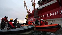 Северный флот отразил условную атаку террористов на «Приразломную»