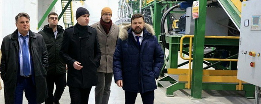 Депутат Госдумы Юрий Станкевич посетил площадку будущего Экотехнопарка в Дзержинске