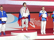 Волгоградка Ангелина Ментий взяла бронзу на чемпионате Европы по борьбе  на поясах