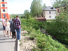 Вопрос с водоотведением канализационных стоков в микрорайоне Школьный Томска