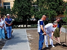 В Волгограде состоялась торжественная закладка Аллеи медиков