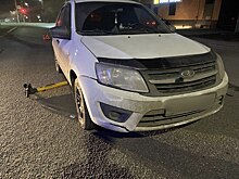 В Оренбурге под колеса авто попал электросамокатчик