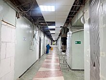 В хирургическом отделении больницы № 6 продолжается ремонт