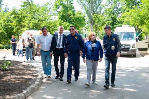Глава ФМБА Скворцова посетила Запорожскую АЭС