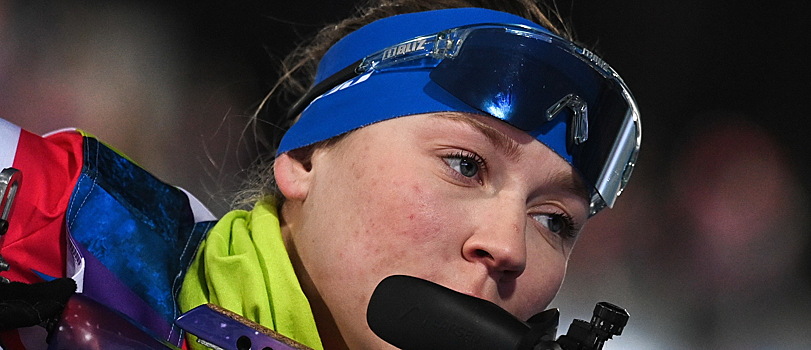 Биатлонистка Евгения Павлова расплакалась после провального выступления на этапе КМ в Контиолахти