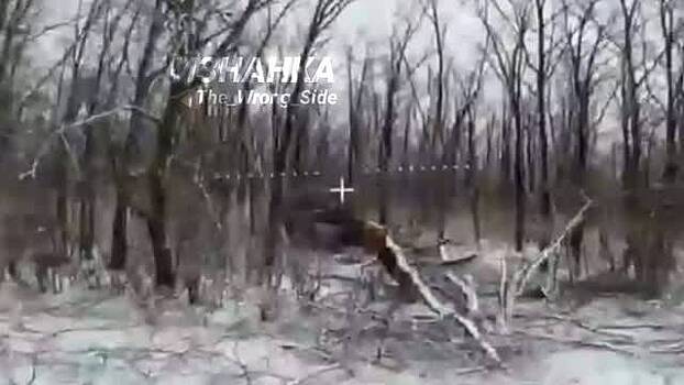 Мощное уничтожение танка ВСУ FPV-дроном сняли на видео