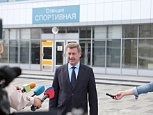 На новой станции новосибирского метро впервые высадили пассажиров