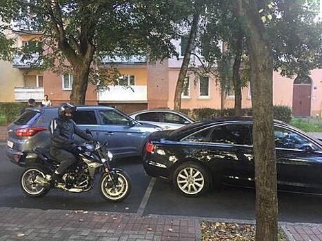 На ул. Комсомольской из-за аварии с двумя легковушками образовалась пробка