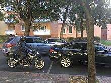 На ул. Комсомольской из-за аварии с двумя легковушками образовалась пробка