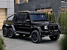 Россиян удивила цена шестиколесного пикапа Mercedes G63