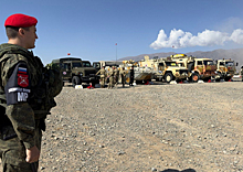 Военнослужащие военной полиции ЦВО обеспечивают  правопорядок на учениях в Киргизии