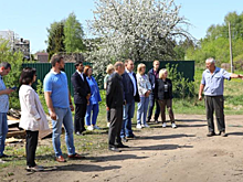 Замглавы г.о. Павловский Посад Андрей Морев осмотрел территории города