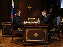 «Спасибо за поддержку»: Андрей Бочаров встретился с Дмитрием Медведевым