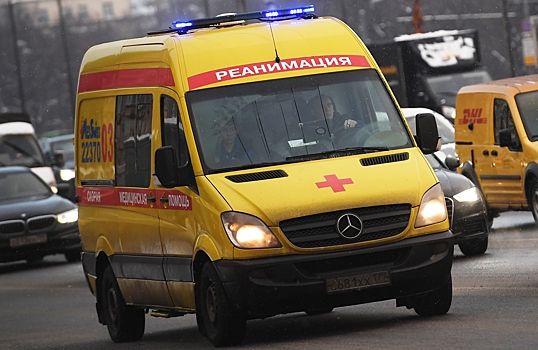 Авария Ferrari в Москве попала на видео