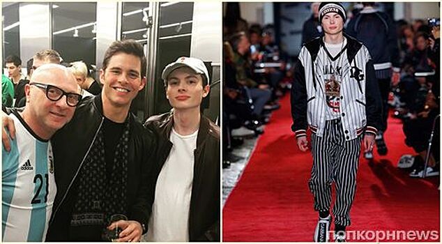 16-летний сын Джеймса Марсдена дебютировал на подиуме Dolce & Gabbana