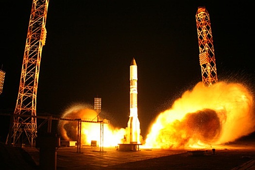 С Байконура стартовала ракета «Протон-М»