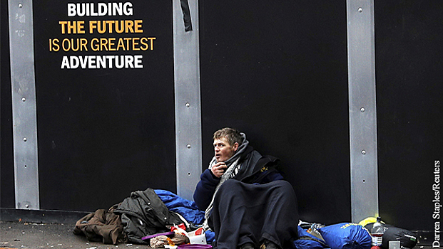 Британию накрыл «кризис бездомных»