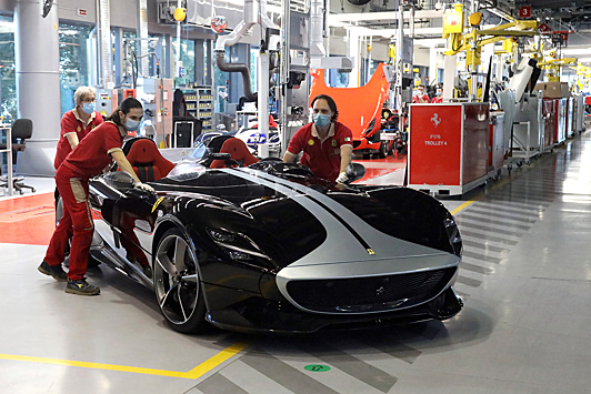 Ferrari наградит сотрудников щедрыми премиями за рекордный 2022 год