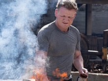 Викторию Бэкхем застали с недовольным лицом на презентации шоу Гордона Рамзи