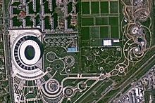 "Роскосмос" опубликовал снимок парка "Краснодар" из космоса