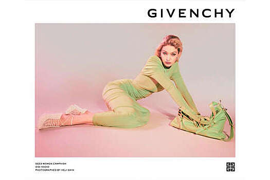 Хадид впервые стала лицом рекламной кампании Givenchy