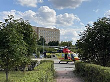 В Рязань доставили на вертолёте санавиации 55-летнюю женщину с инсультом