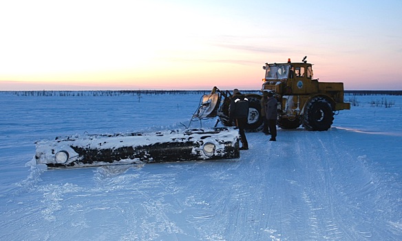 На одном из зимников Ямала вводят ограничения из-за потепления
