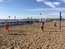 В День города на территории пляжа в Саратове состоялись открытые тренировки