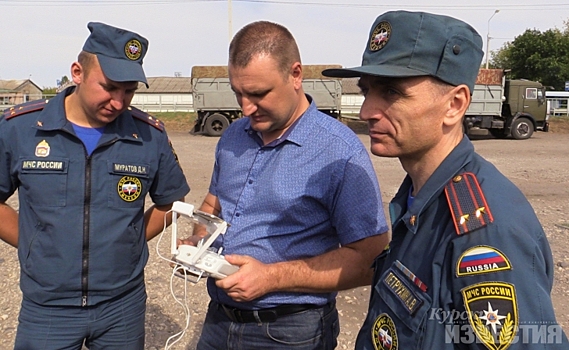 В Курской области состоялся первый профилактический рейд с помощью проведением авиационной разведки