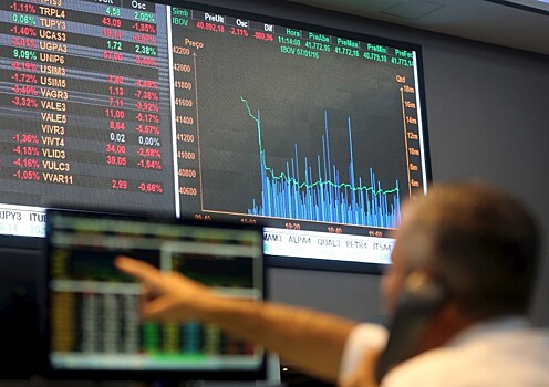 Рынок акций Бразилии закрылся падением, Bovespa снизился на 1,26%