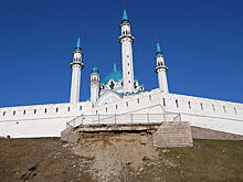 Под Кремлем частично разрушилась смотровая площадка