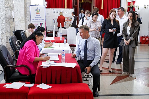 Явка избирателей на выборах главы Ростовской области составляет 43,75%