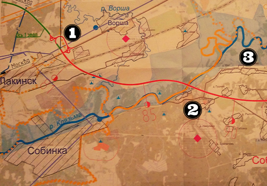 Трасса м12 по владимирской области схема как пройдет