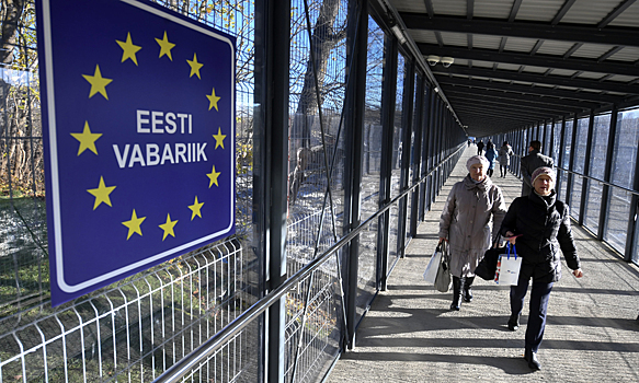 Погранукрепления Эстонии на границе с РФ сдуло