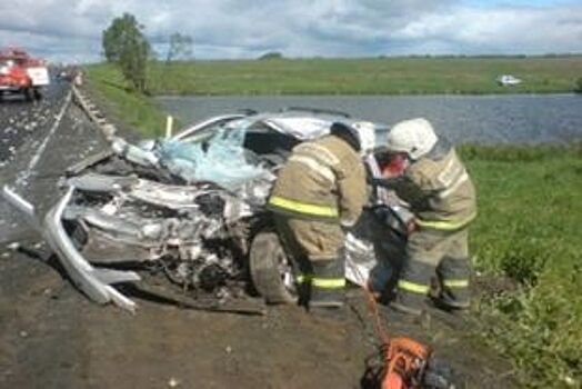В аварии в Рязанской области вновь участвовал автобус из Калмыкии