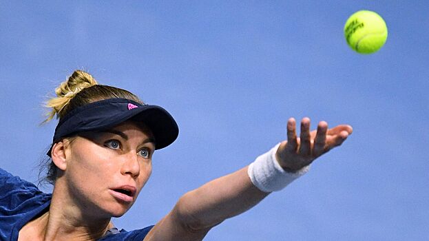 Звонарева заменит Паолини на теннисном турнире в Санкт‑Петербурге