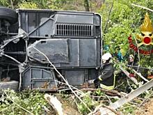 Названа возможная причина аварии с автобусом в Италии