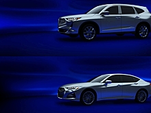 Появились первые изображения новых Acura MDX и TLX
