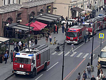 Пожар у корпуса ВШЭ в центре Москвы попал на видео
