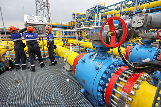 «Газпром» сообщил об объеме транзита газа в Европу через Украину