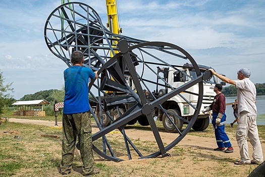 Орнитологическую вышку в виде Шуховской башни установили в Артлугах