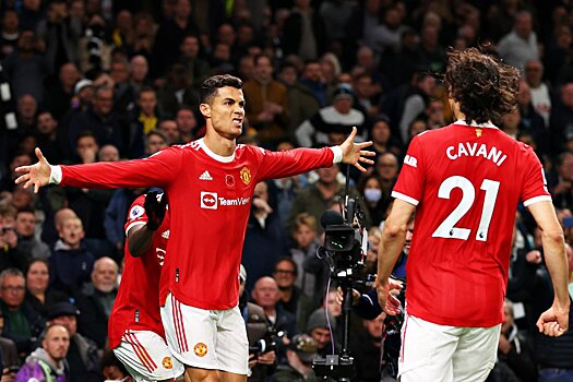 «Тоттенхэм» — «Манчестер Юнайтед», гости обыграли лондонцев со счётом 3:0, а Роналду забил и отдал ассист, 30.11.2021