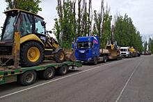 В ДНР прибыла строительная техника из Пензенской области
