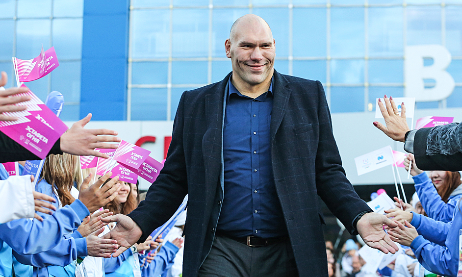 Николай Валуев на ринге