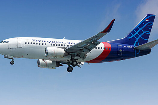 Индонезийский Boeing 737 потерял высоту 10 000 футов за минуту