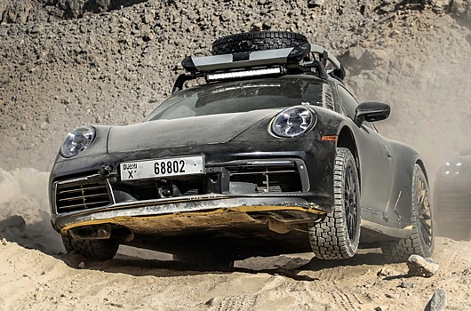 Porsche раскрыла внешность внедорожного 911