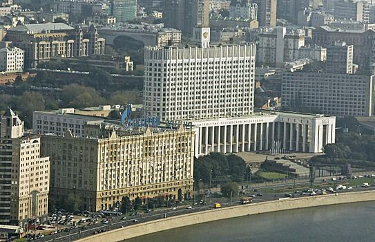 Здание Дома правительства РФ реконструируют