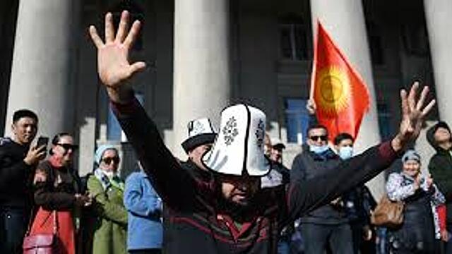 В Киргизии появились задержанные после ночных волнений