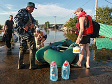 Вода в Тулуне поднялась выше критического уровня